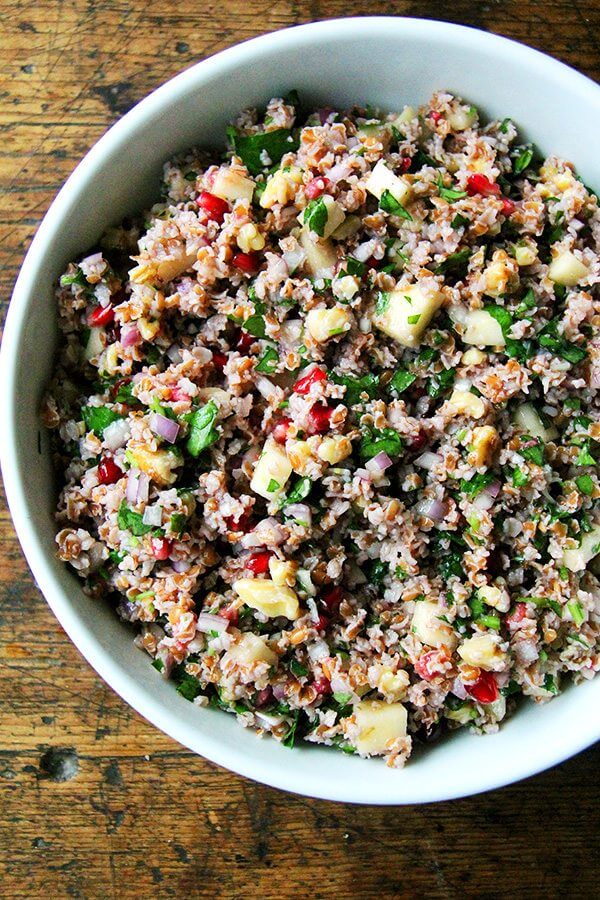 fall tabbouleh apples walnuts pomegranates - Article 2